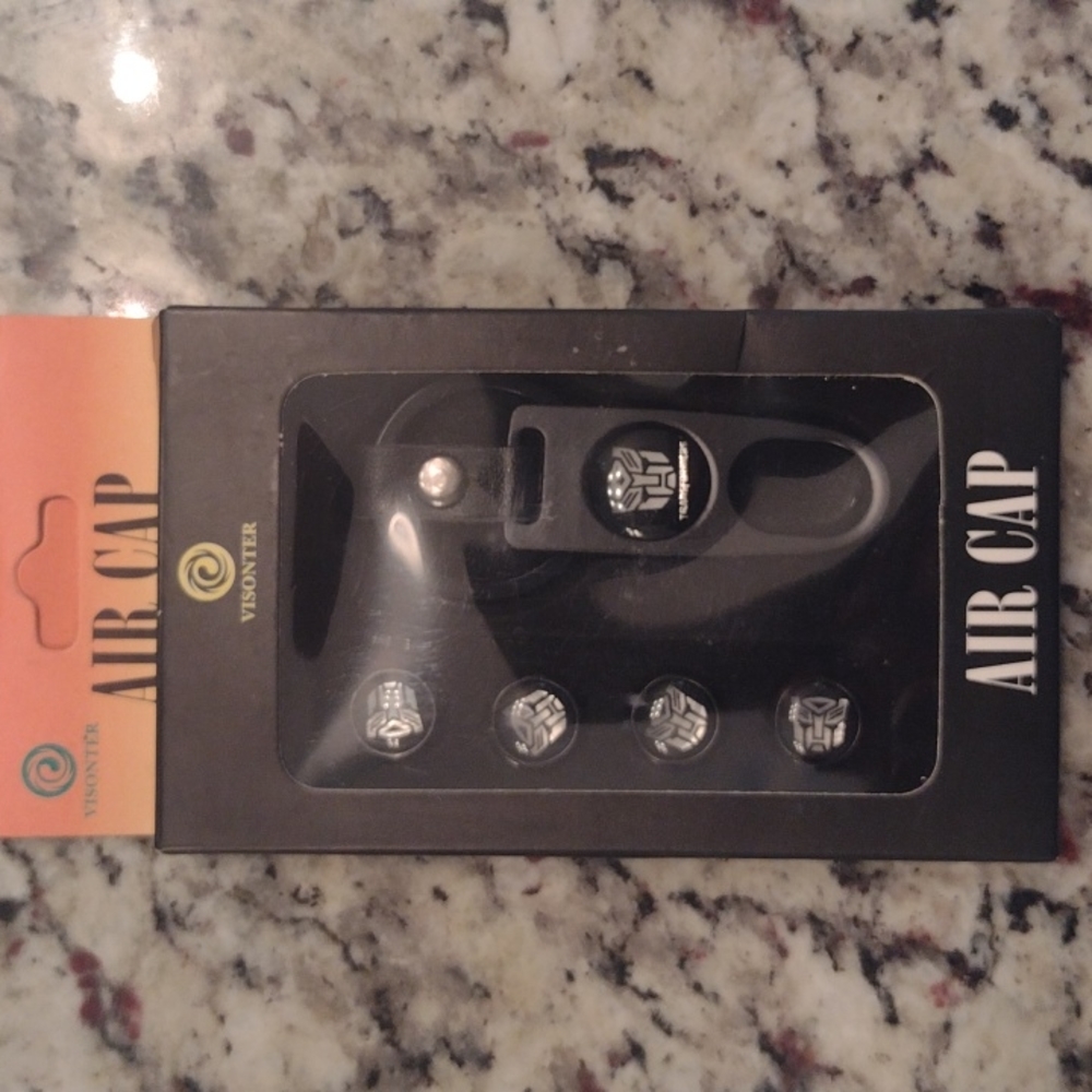 New In Box Transformers Tire Air Caps